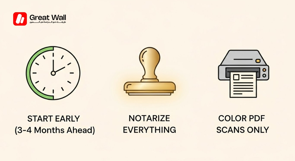 The Required Documents for Studying in China