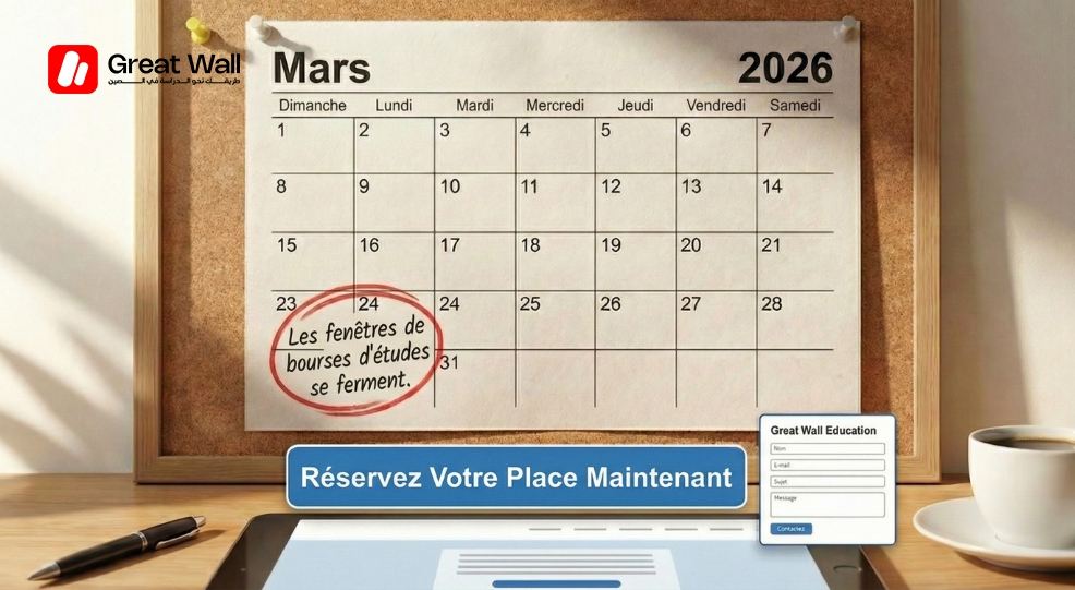Un graphique de calendrier marquant l echeance urgente de mars 2026 pour les demandes de bourses Un graphique de calendrier marquant l echeance urgente de mars 2026 pour les demandes de bourses