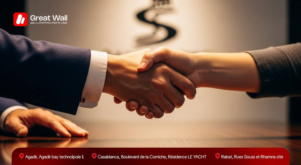 Consultation with Great Wall Education to secure a scholarship for studies in China.