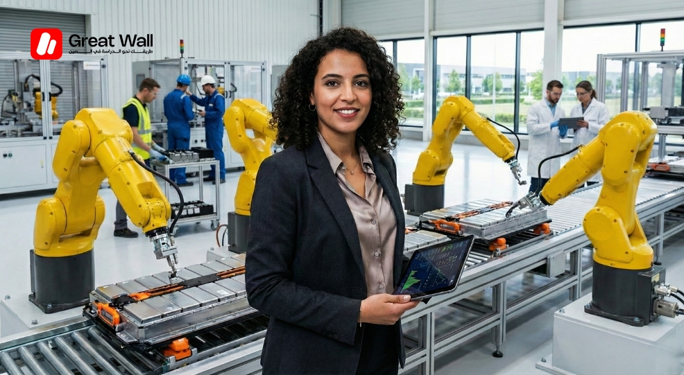Successful Moroccan engineer working in a high-tech factory for Chinese companies in Morocco hiring in 2026 Successful Moroccan engineer working in a high-tech factory for Chinese companies in Morocco hiring in 2026